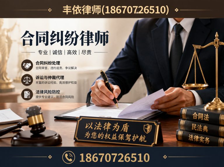 天心区合同纠纷律师展示图